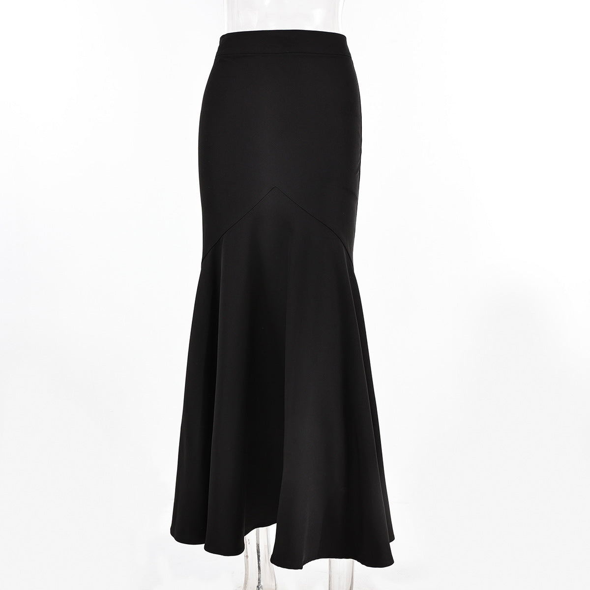 Sexy high waisted slim fit skirt with versatile temperament for commuting including buttocks and fish tail long skirt