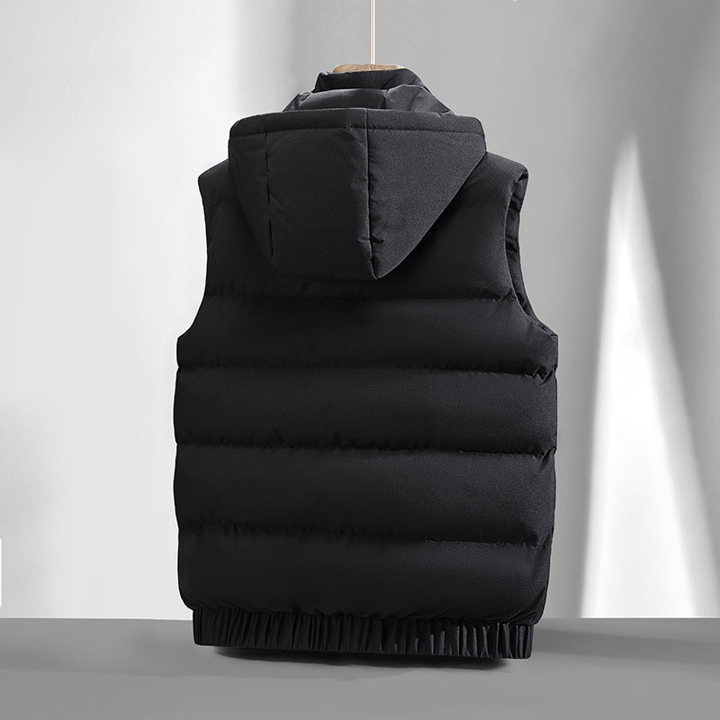 Winter full body constant temperature insulation electric heating clothes USB heating clip intelligent heating vest hooded vest